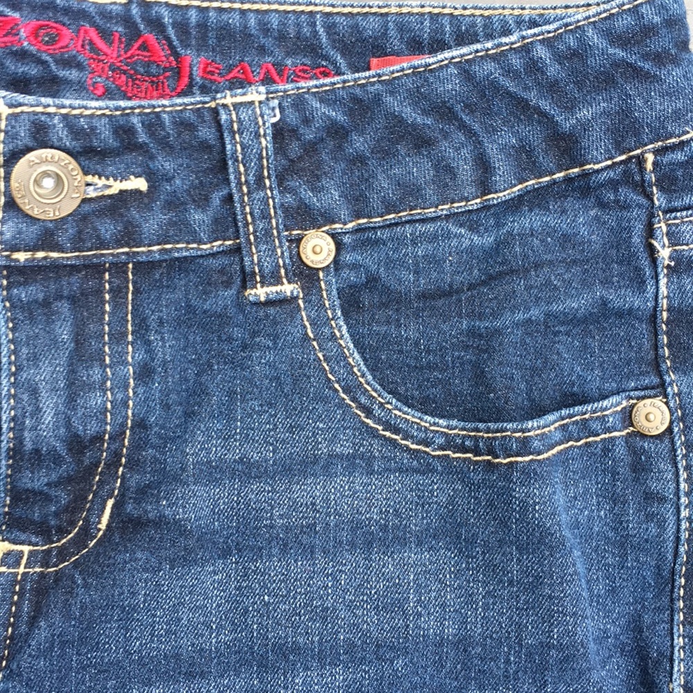 Arizona size 12 girls jean shorts NICE! - Picture 4 of 6